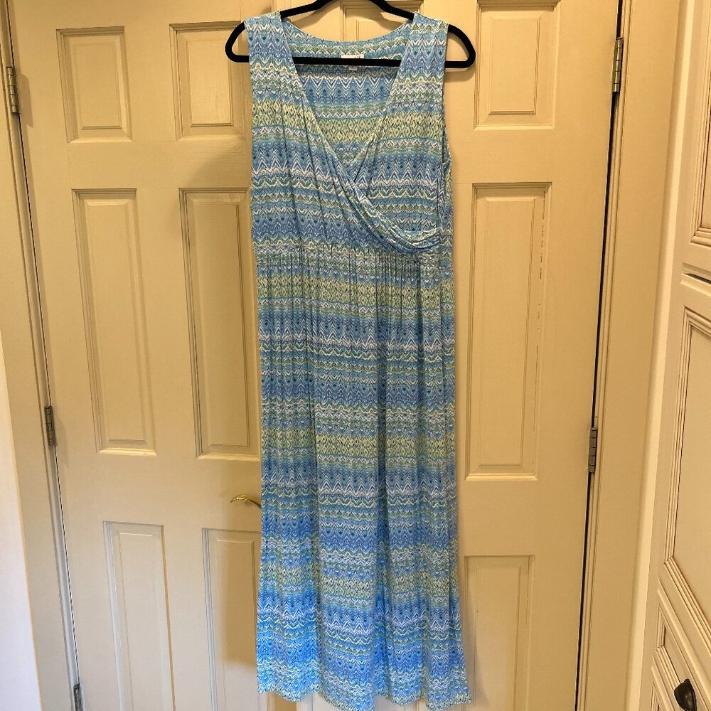 JJill V-Neck Dress--Size M Tall